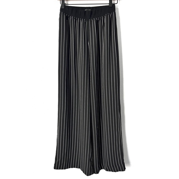ATM Striped Wide Leg Pants - Picture 4 of 7
